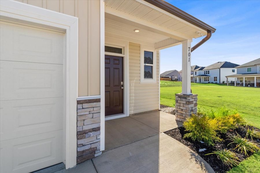Exterior details and patio area of a home in Windsor, North Augusta (Image 3).