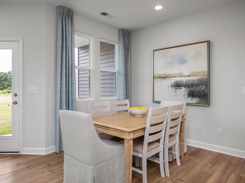 Representative furnished interior of a home built from the The Graham Exterior by Davidson Homes LLC in Springvale, Willow Spring (Image 11).