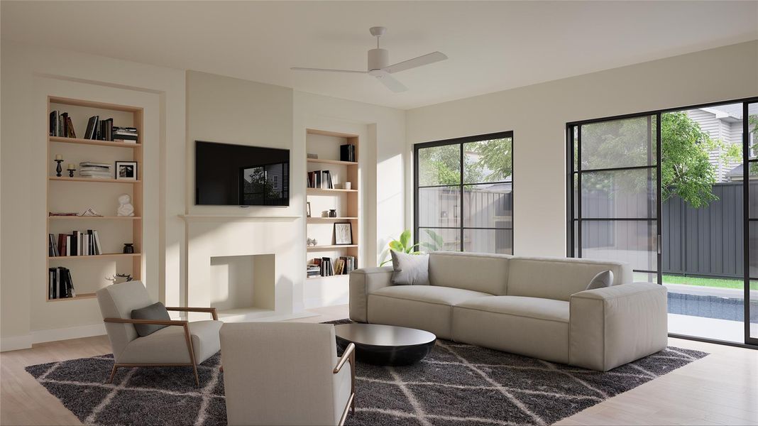 Living Room Rendering