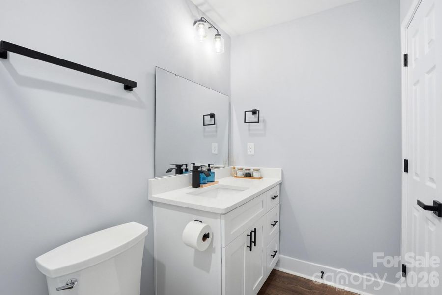 Furnished interior view inside a new home in , Albemarle (Image 10).