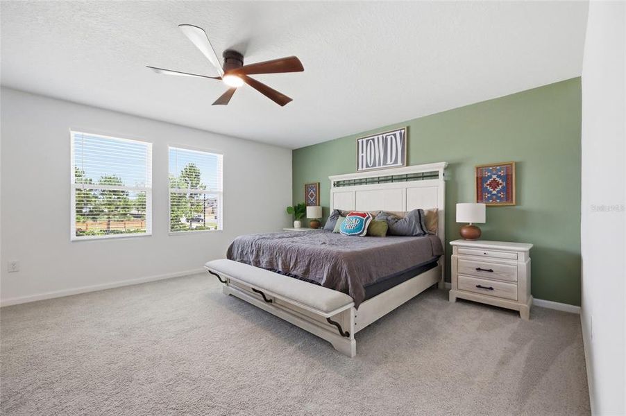 Furnished interior view inside a new home in , Clermont (Image 16). Furnished interior view inside a new home in , Clermont (Image 16).