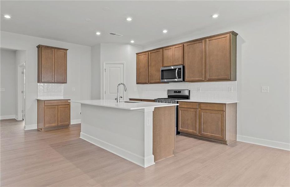 Furnished interior view inside a new home in Anderson Point, McDonough (Image 7).