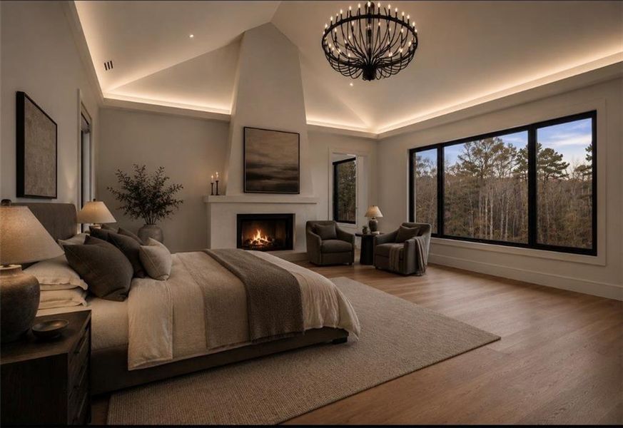 Furnished interior view inside a new home in , Milton (Image 8). Furnished interior view inside a new home in , Milton (Image 8).
