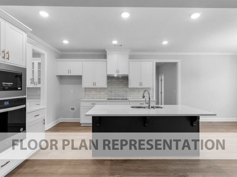 Furnished interior view inside a new home in Windsor, North Augusta (Image 6).