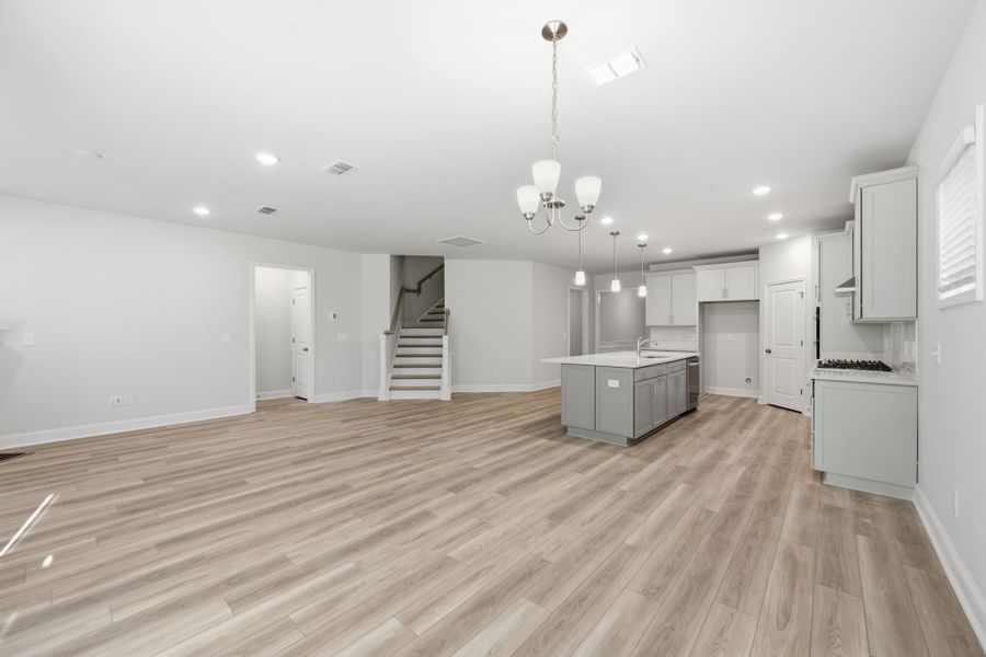 Spacious, unfurnished interior of a new home in Grand Arbor, Blythewood (Image 37).