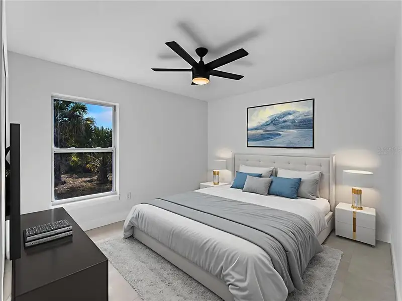 Furnished interior view inside a new home in , Port Charlotte (Image 6).