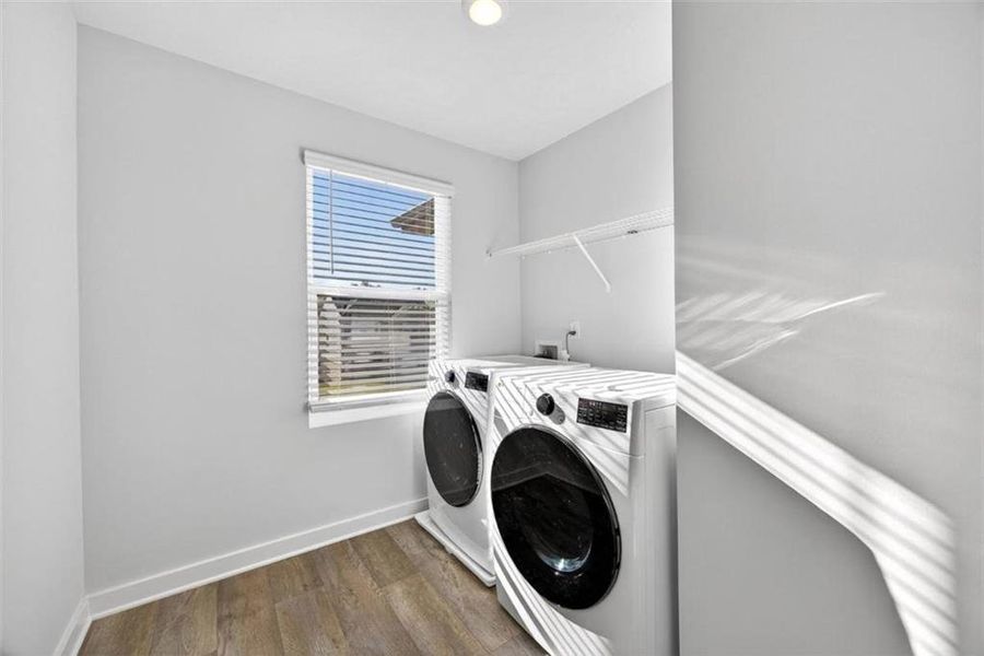 Furnished interior view inside a new home in The Enclave at Dial Farm Phase III, Walnut Grove (Image 11).