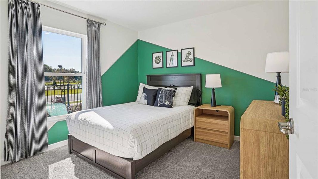Furnished interior view inside a new home in Emerson Pointe, Ocala (Image 9).