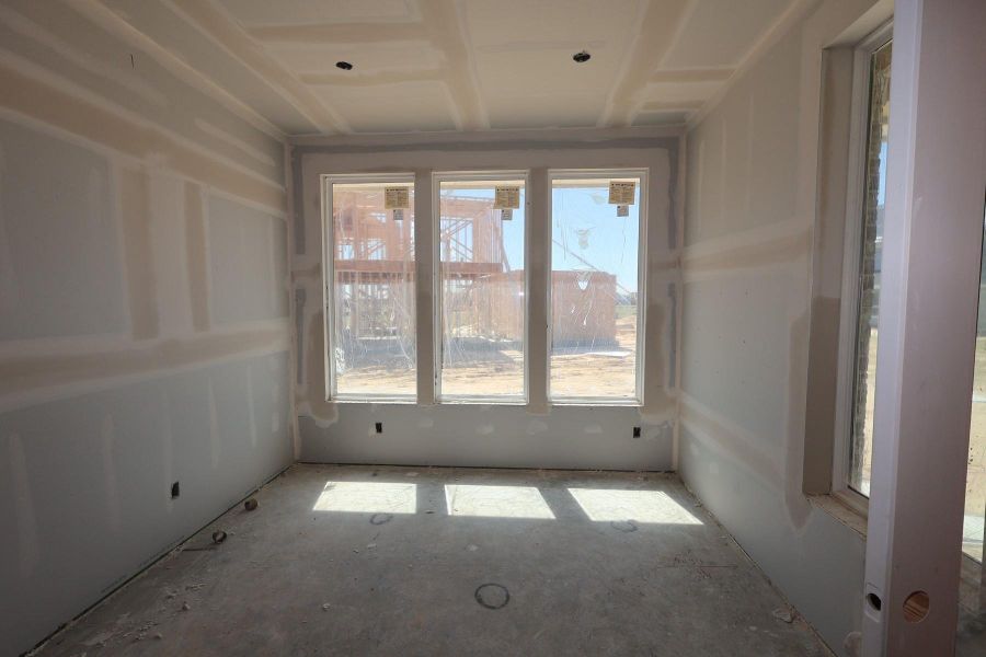 In-progress construction of a new home in Dunham Pointe, Cypress, TX (Image 26).