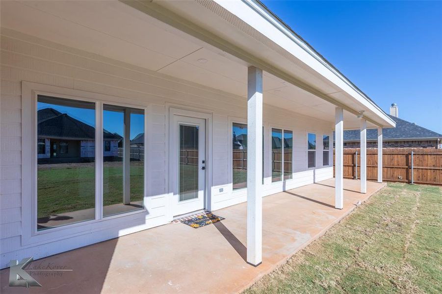 Exterior details and patio area of a home in , Abilene (Image 22). Exterior details and patio area of a home in , Abilene (Image 22).