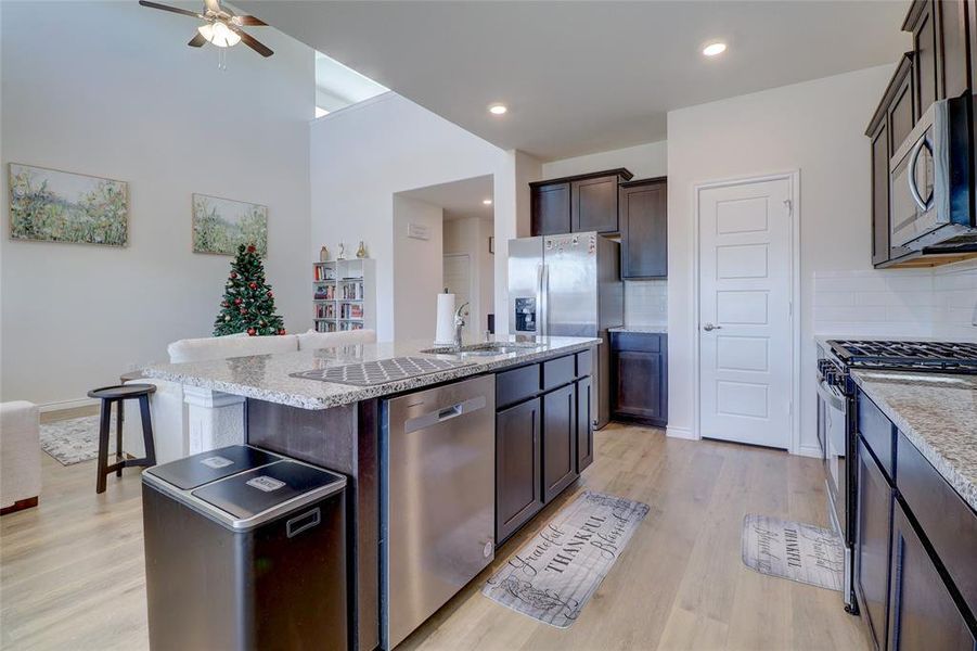 Furnished interior view inside a new home in , McKinney (Image 12). Furnished interior view inside a new home in , McKinney (Image 12).