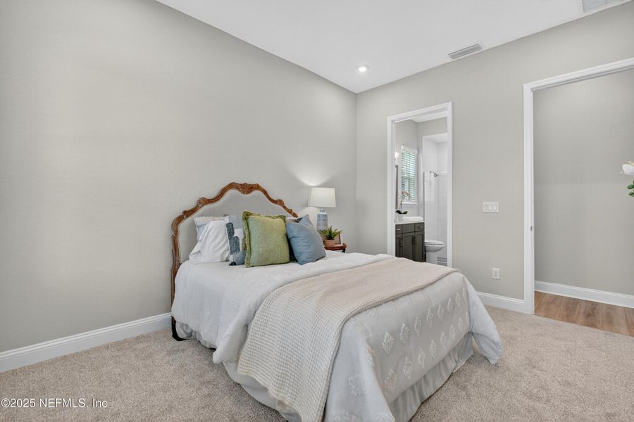 Furnished interior view inside a new home in RiverTown - WaterSong, St. Johns (Image 42).