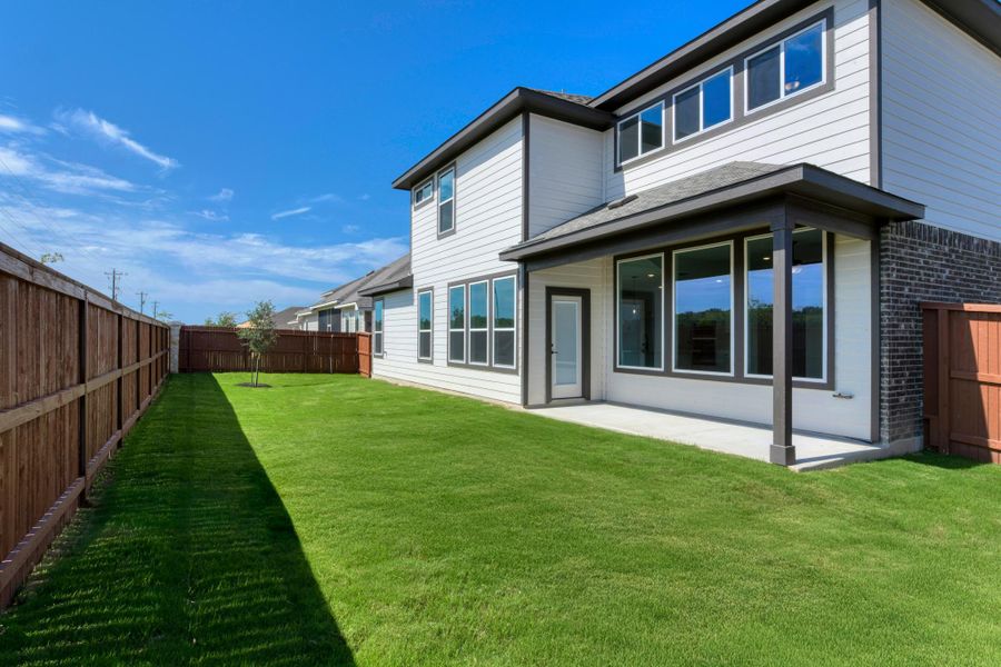 Representative exterior photo of a completed home built from the Nathaniel by Ashton Woods in Megan's Landing 70's, Castroville, TX (Image 2).