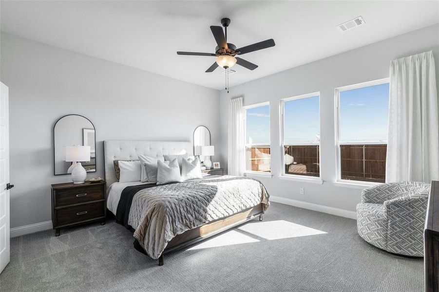 Furnished interior view inside a new home in Kentsdale Farms, DeSoto (Image 5). Furnished interior view inside a new home in Kentsdale Farms, DeSoto (Image 5).