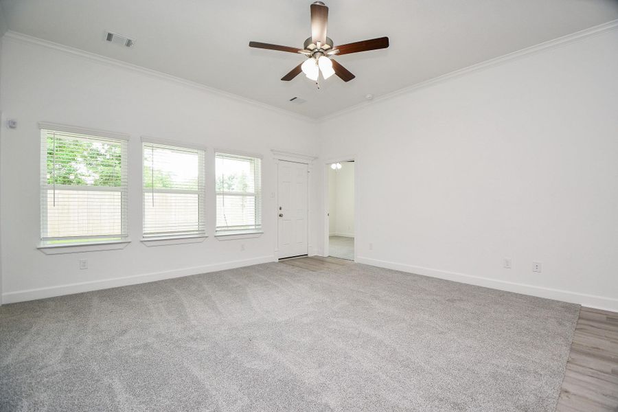Spacious, unfurnished interior of a new home in , Houston (Image 18). Spacious, unfurnished interior of a new home in , Houston (Image 18).