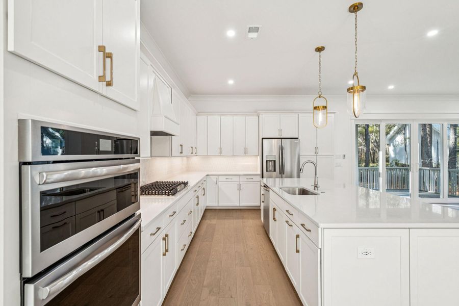 Furnished interior view inside a new home in , Awendaw (Image 9).