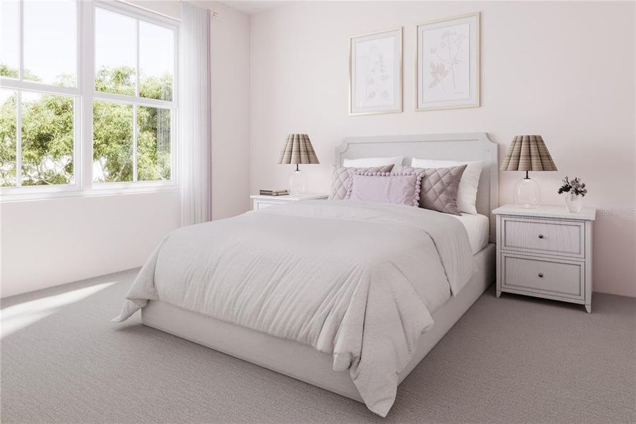 Furnished interior view inside a new home in Lake Mattie Preserve Estates, Auburndale (Image 8). Furnished interior view inside a new home in Lake Mattie Preserve Estates, Auburndale (Image 8).