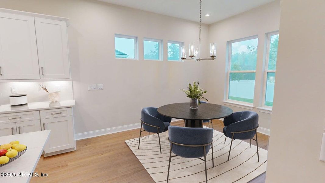 Furnished interior view inside a new home in RiverTown - Ravines, St. Johns (Image 8). Furnished interior view inside a new home in RiverTown - Ravines, St. Johns (Image 8).