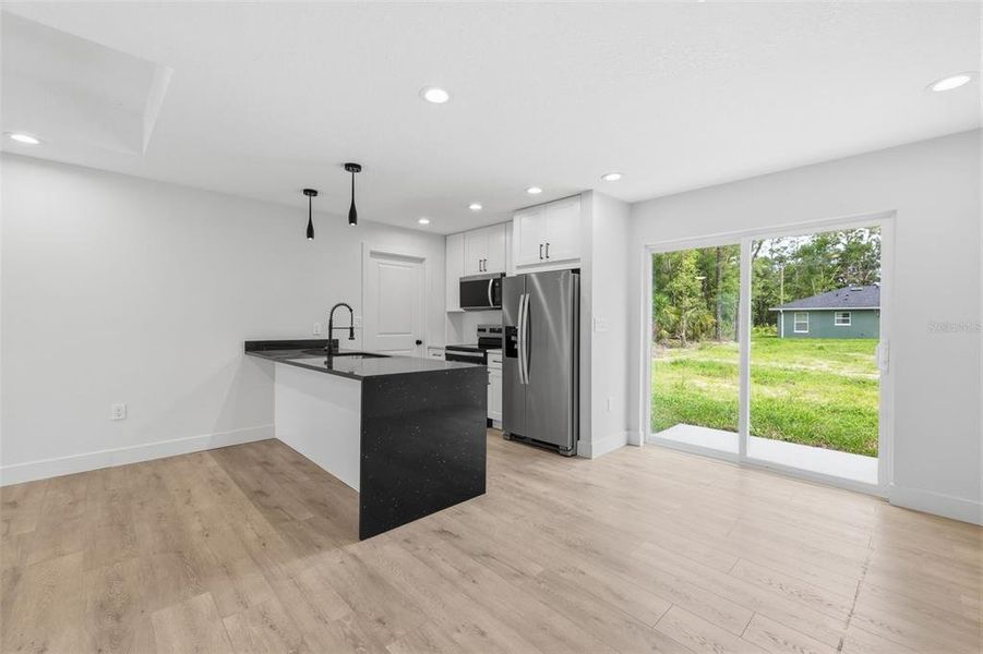 Furnished interior view inside a new home in , Crystal River (Image 8).