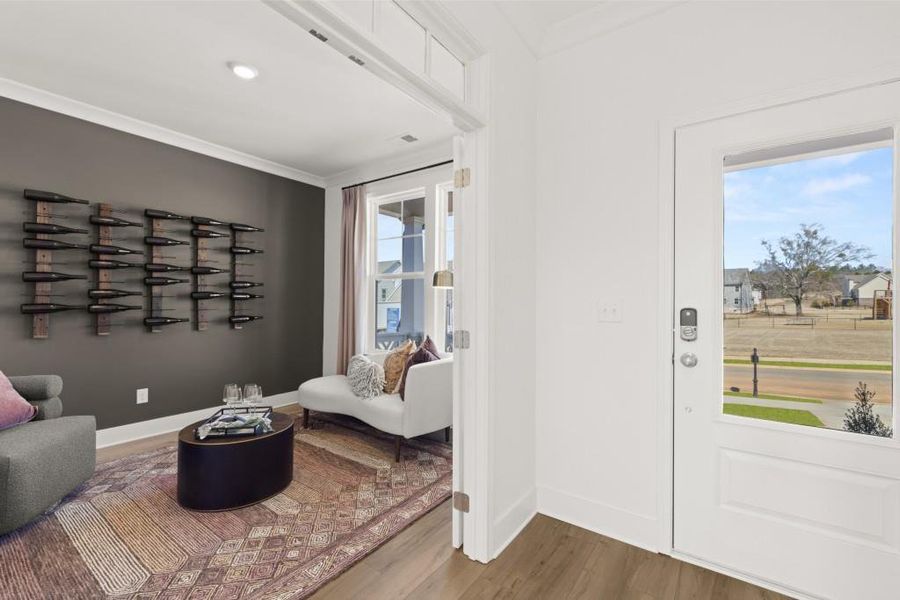 Furnished interior view inside a new home in Wellington Estates, Madison (Image 34). Furnished interior view inside a new home in Wellington Estates, Madison (Image 34).