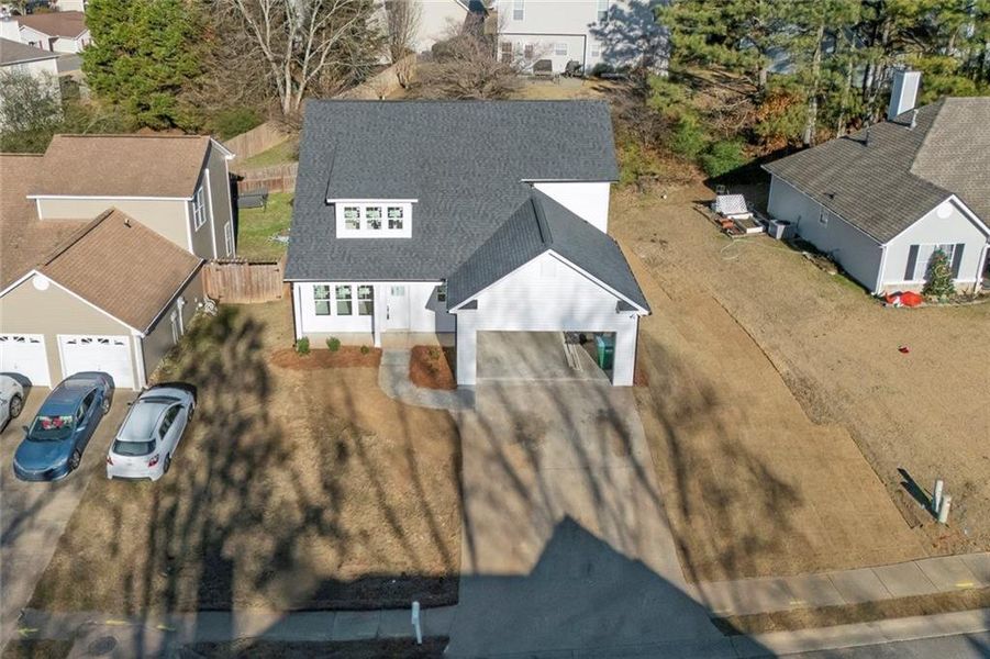 Front exterior of a new home in , Canton, GA, highlighting curb appeal (Image 17). Front exterior of a new home in , Canton, GA, highlighting curb appeal (Image 17).