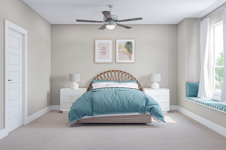 Furnished interior view inside a new home in Trillium, Richmond (Image 18).