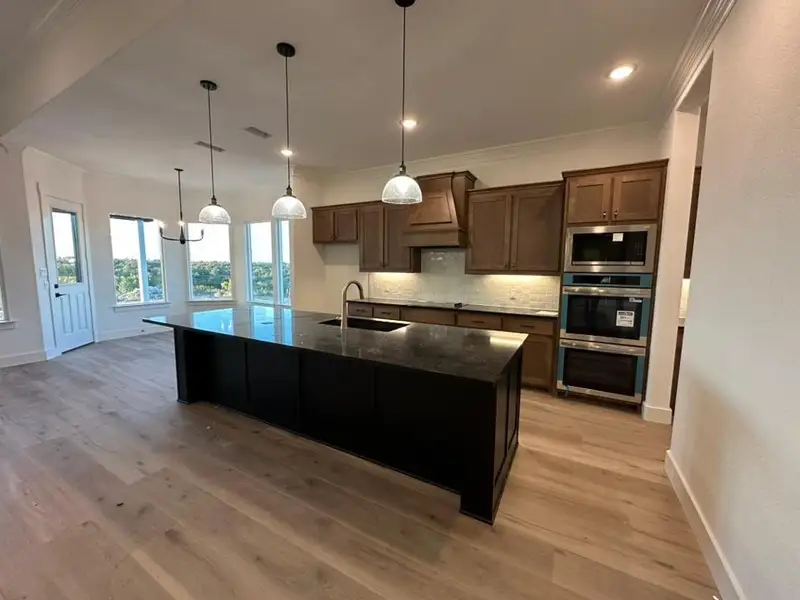Furnished interior view inside a new home in Eagle Ridge Estates, Weatherford (Image 6). Furnished interior view inside a new home in Eagle Ridge Estates, Weatherford (Image 6).
