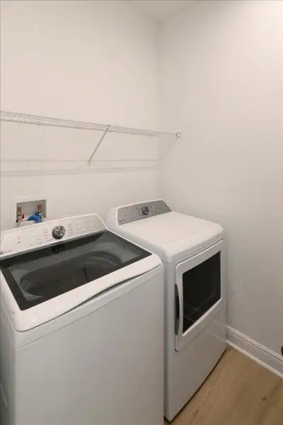 Laundry-upgraded larger washer/dryer