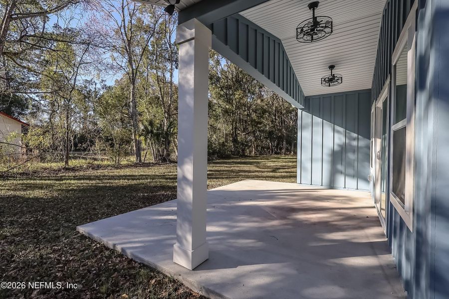 Exterior details and patio area of a home in , Baldwin (Image 24). Exterior details and patio area of a home in , Baldwin (Image 24).