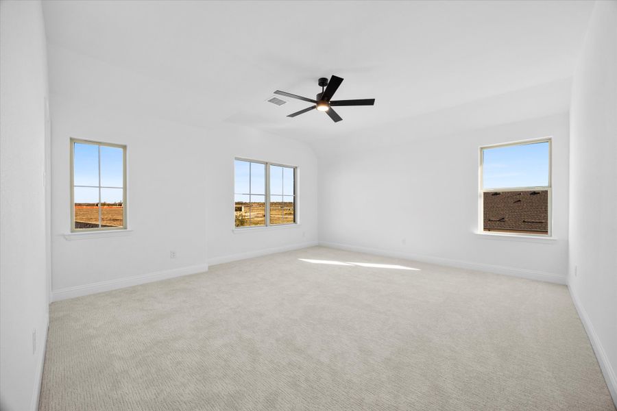 Spacious, unfurnished interior of a new home in Brookshire at Legacy Hills, Celina (Image 45).