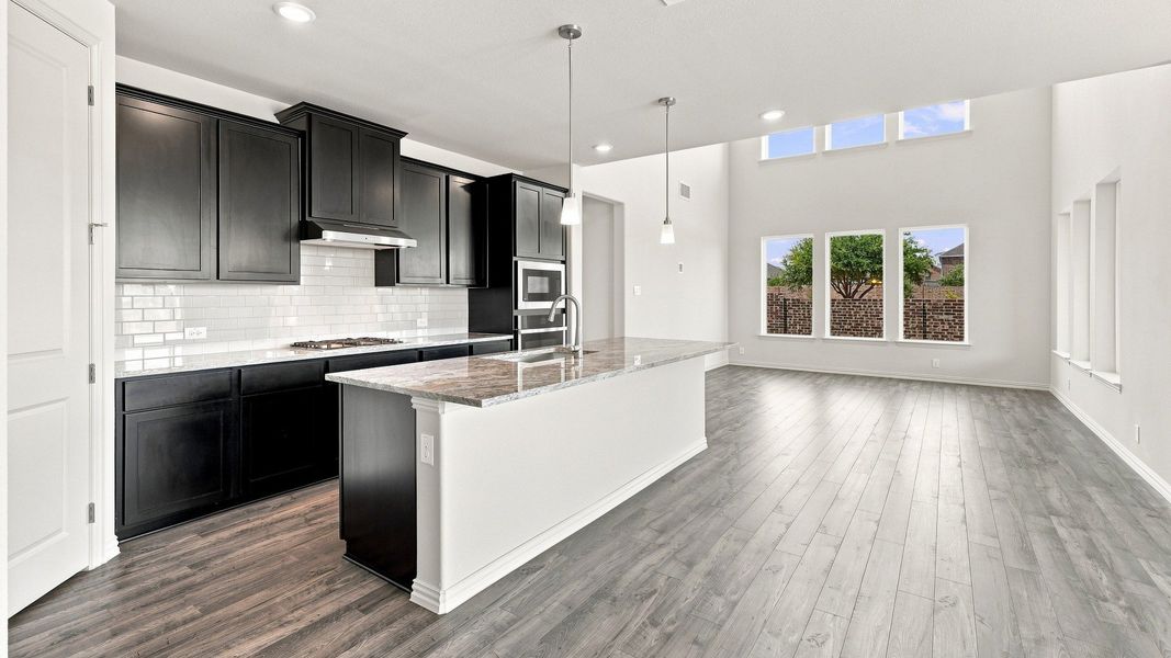 Furnished interior view inside a new home in Taylor Estates, Corinth (Image 26).