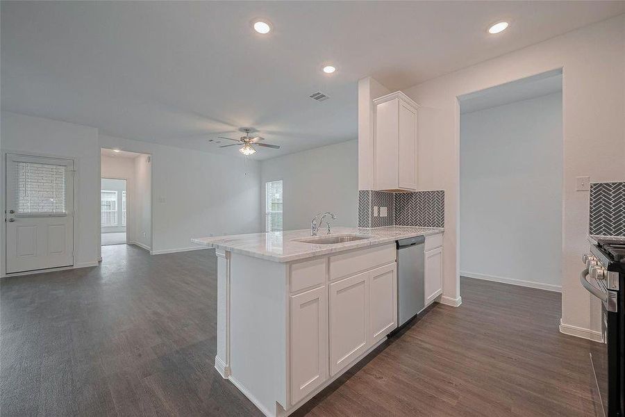Furnished interior view inside a new home in , Dayton (Image 10).