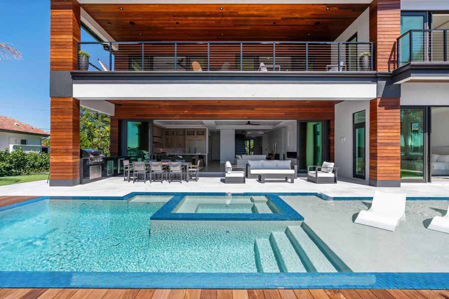 Furnished interior view inside a new home in , Lantana (Image 4).