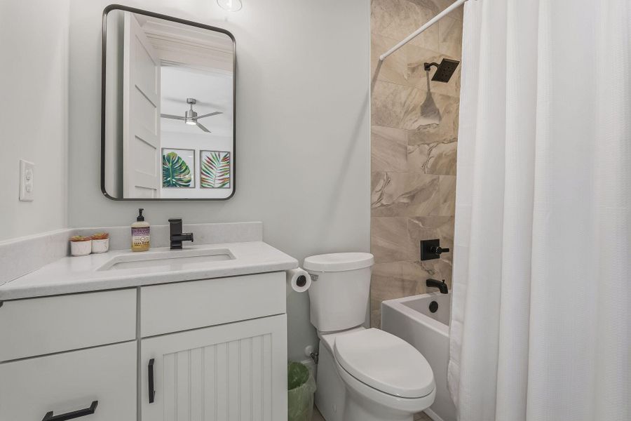 Furnished interior view inside a new home in , Little River (Image 19).