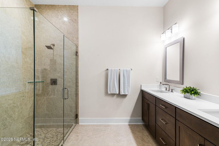 Furnished interior view inside a new home in , Jacksonville (Image 11).