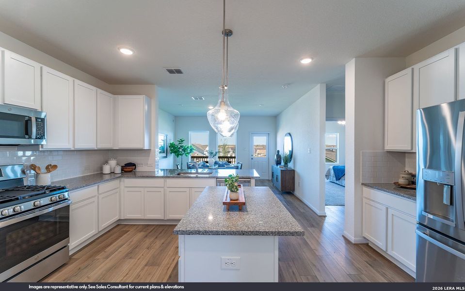 Furnished interior view inside a new home in Willow View, Converse (Image 17).