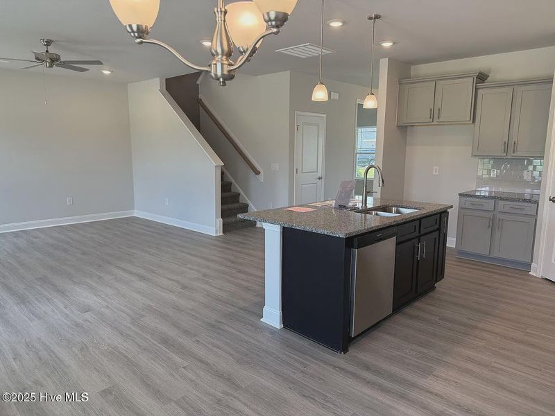 Furnished interior view inside a new home in Williams Grove, Bailey (Image 3). Furnished interior view inside a new home in Williams Grove, Bailey (Image 3).