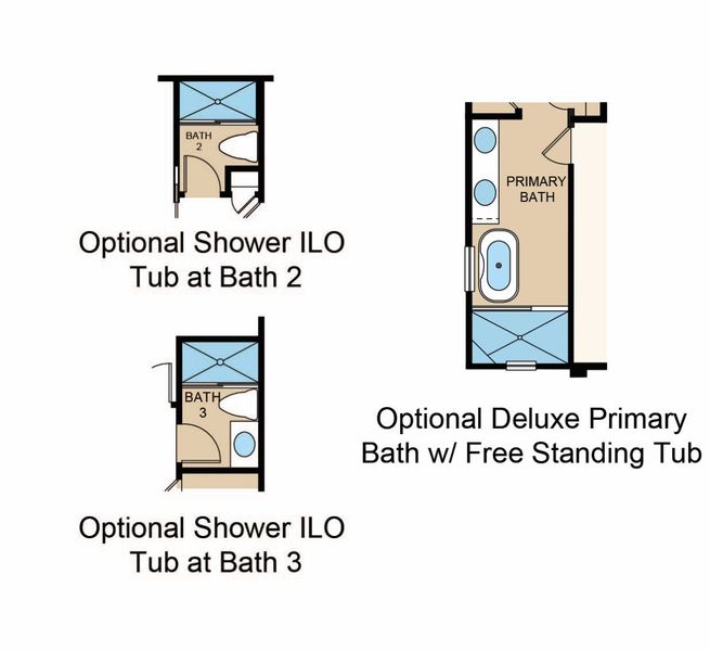 2D floor plan layout of this home in Hammock at Two Rivers, Zephyrhills, FL (Image 19).