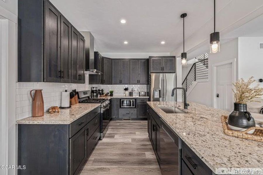Furnished interior view inside a new home in , Granby (Image 17).