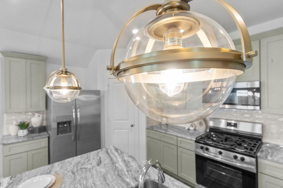 Close-up of interior finishes inside a home in , Iowa Colony (Image 20).