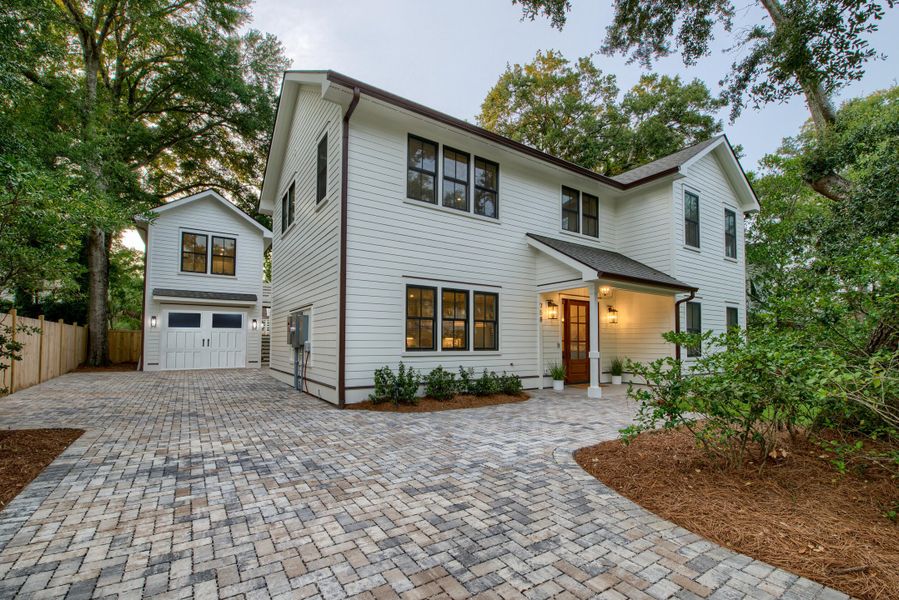 Front exterior of a new home in , Mount Pleasant, SC, highlighting curb appeal (Image 31).
