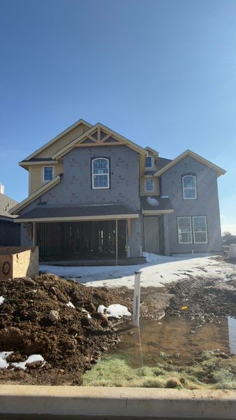 In-progress construction of a new home in Liberty Pointe, Gainesville, TX (Image 6). In-progress construction of a new home in Liberty Pointe, Gainesville, TX (Image 6).