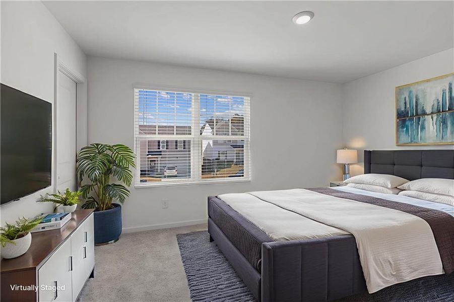 Furnished interior view inside a new home in , Winder (Image 16).