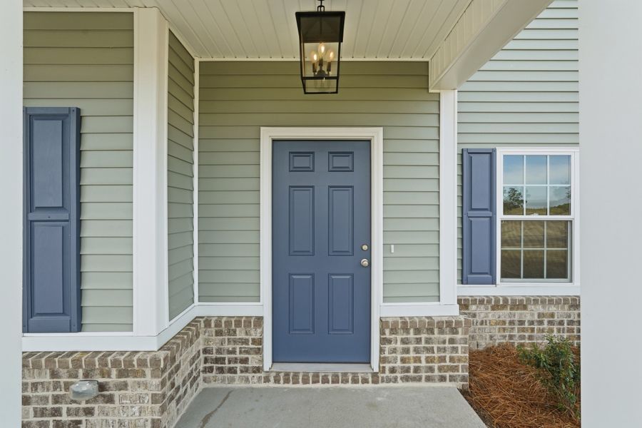 Representative exterior details of a home built from the The Richland by RTS Homes in Grand Reserve, Hinesville (Image 3).