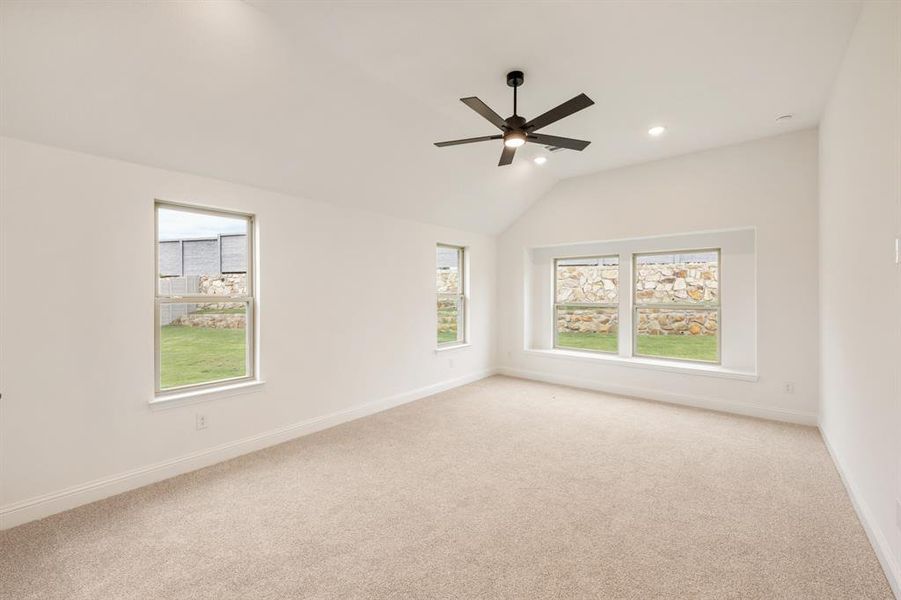 Spacious, unfurnished interior of a new home in Painted Tree Woodland District 50, McKinney (Image 18). Spacious, unfurnished interior of a new home in Painted Tree Woodland District 50, McKinney (Image 18).