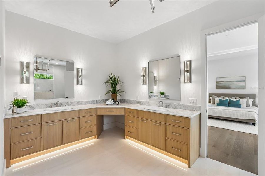 Furnished interior view inside a new home in , Tampa (Image 66).