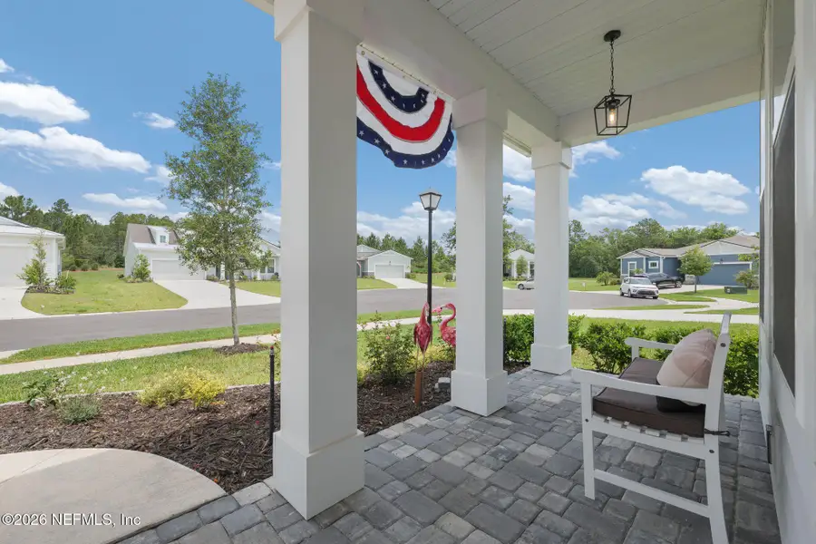 Exterior details and patio area of a home in RiverTown, St. Johns (Image 3).