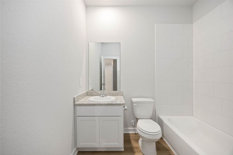 Furnished interior view inside a new home in Granger Pines, Conroe (Image 4). Furnished interior view inside a new home in Granger Pines, Conroe (Image 4).