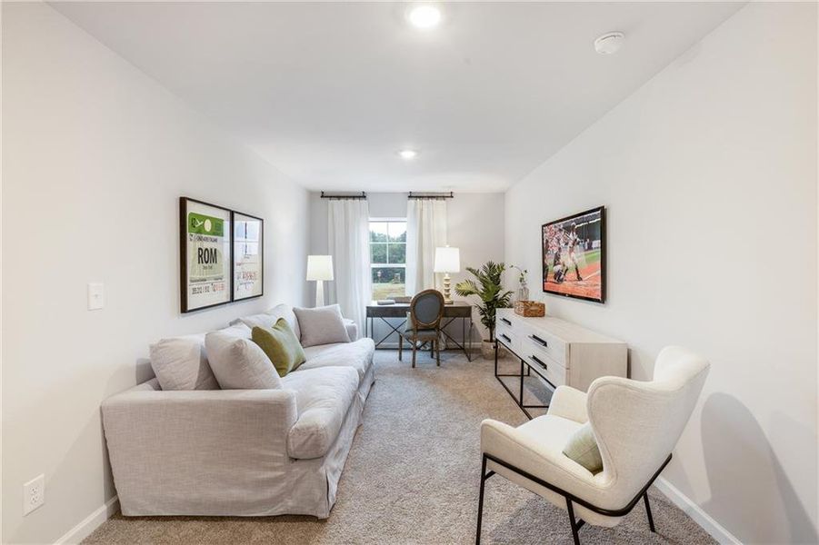 Furnished interior view inside a new home in , Conyers (Image 20).