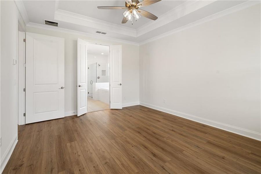 Spacious, unfurnished interior of a new home in Promenade at Sawnee Village, Cumming (Image 15).